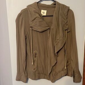 Billabong Olive Green Lightweight Fall Jacket
